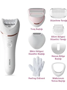 PHILIPS BRE720/05 ISLAK/KURU  EPILATOR ( TESHIR URUN )