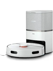 Philips HomeRun 3000 Series Aqua XU3110/02 Smart Robot Vacuum Cleaner with Garbage Station White