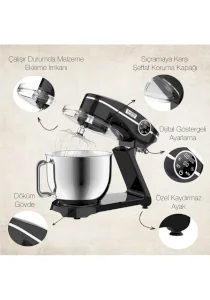 Schafer Neocast 1800 W 6 lt Stand Mixer